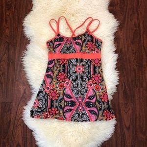 Prana Athletic Top paisley print Size Small